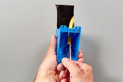 how to install old work plastic electrical box|old work electrical box replacement.